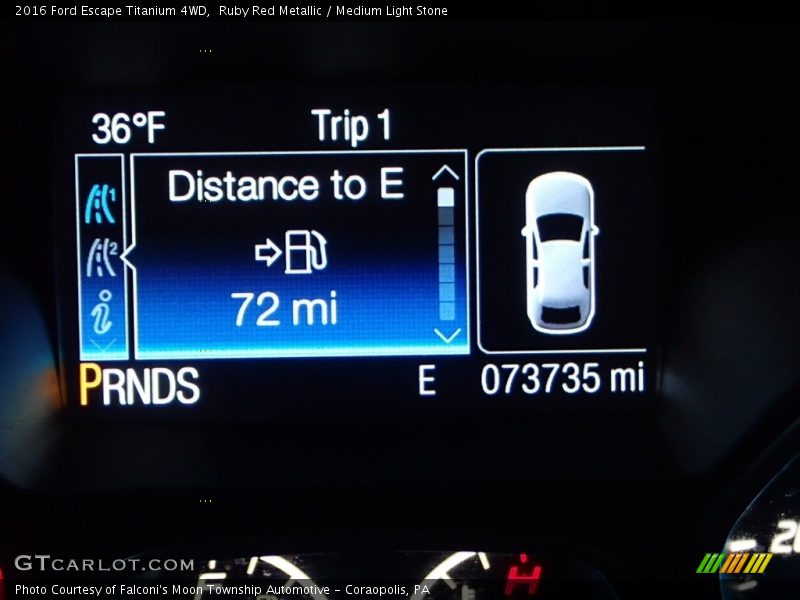 Ruby Red Metallic / Medium Light Stone 2016 Ford Escape Titanium 4WD