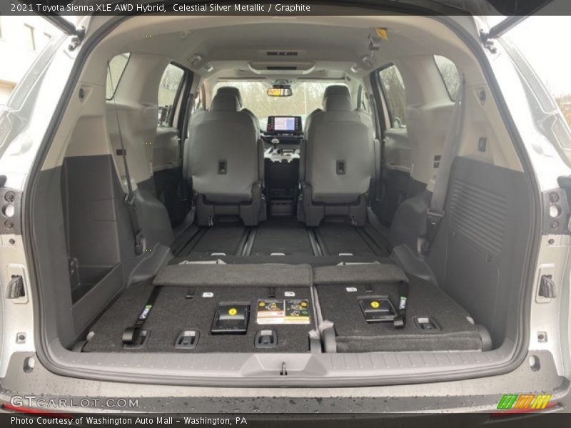 Celestial Silver Metallic / Graphite 2021 Toyota Sienna XLE AWD Hybrid