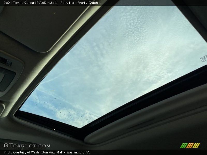 Ruby Flare Pearl / Graphite 2021 Toyota Sienna LE AWD Hybrid
