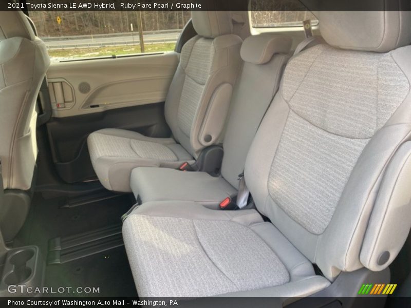 Ruby Flare Pearl / Graphite 2021 Toyota Sienna LE AWD Hybrid