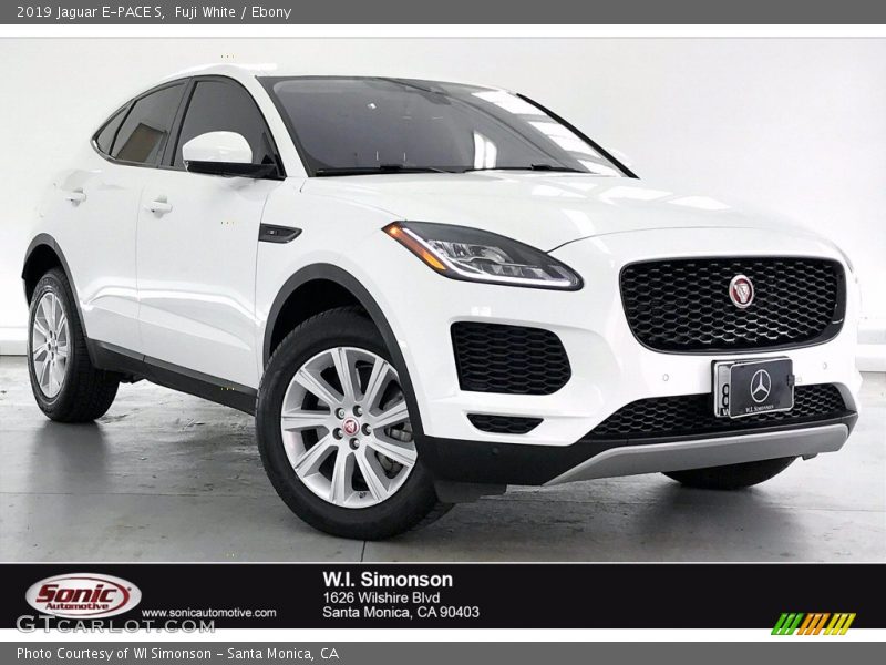 Fuji White / Ebony 2019 Jaguar E-PACE S