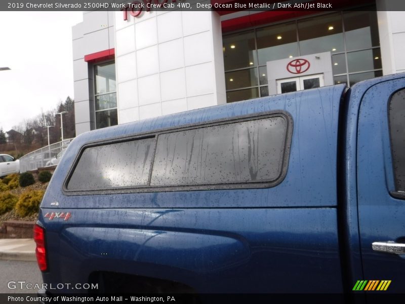 Deep Ocean Blue Metallic / Dark Ash/Jet Black 2019 Chevrolet Silverado 2500HD Work Truck Crew Cab 4WD