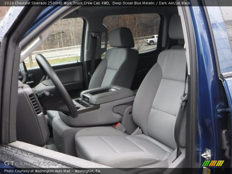 Deep Ocean Blue Metallic / Dark Ash/Jet Black 2019 Chevrolet Silverado 2500HD Work Truck Crew Cab 4WD