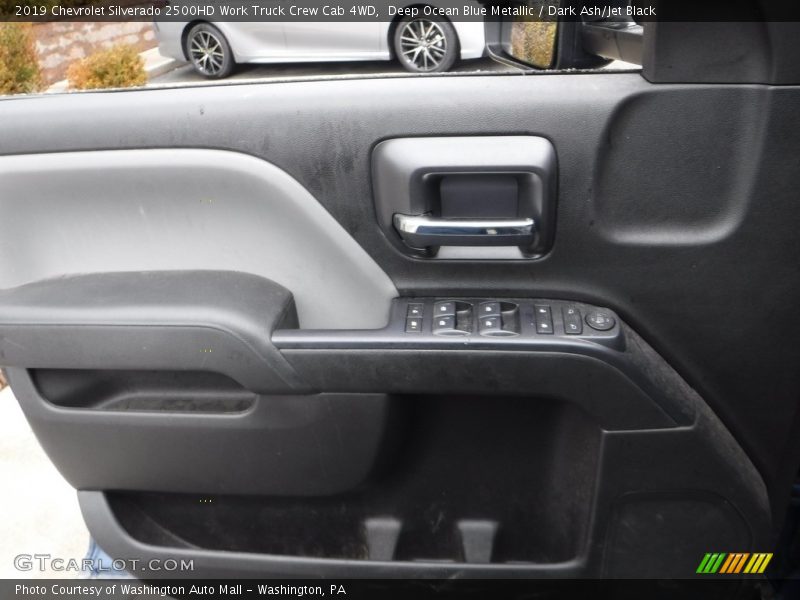 Deep Ocean Blue Metallic / Dark Ash/Jet Black 2019 Chevrolet Silverado 2500HD Work Truck Crew Cab 4WD