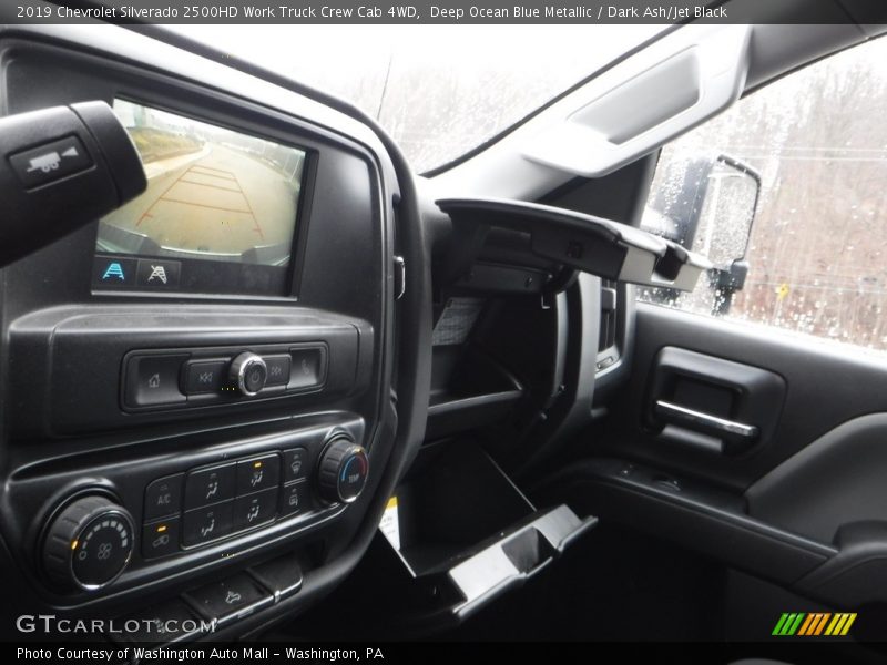 Deep Ocean Blue Metallic / Dark Ash/Jet Black 2019 Chevrolet Silverado 2500HD Work Truck Crew Cab 4WD