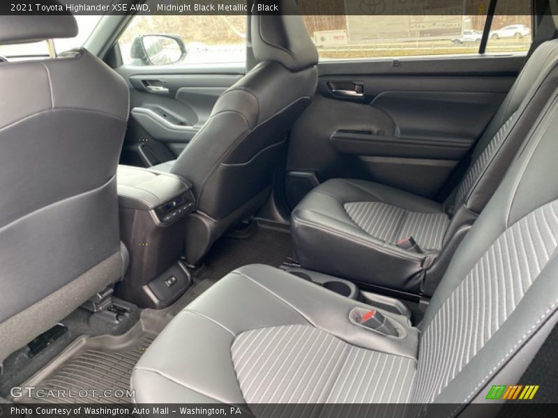 Rear Seat of 2021 Highlander XSE AWD