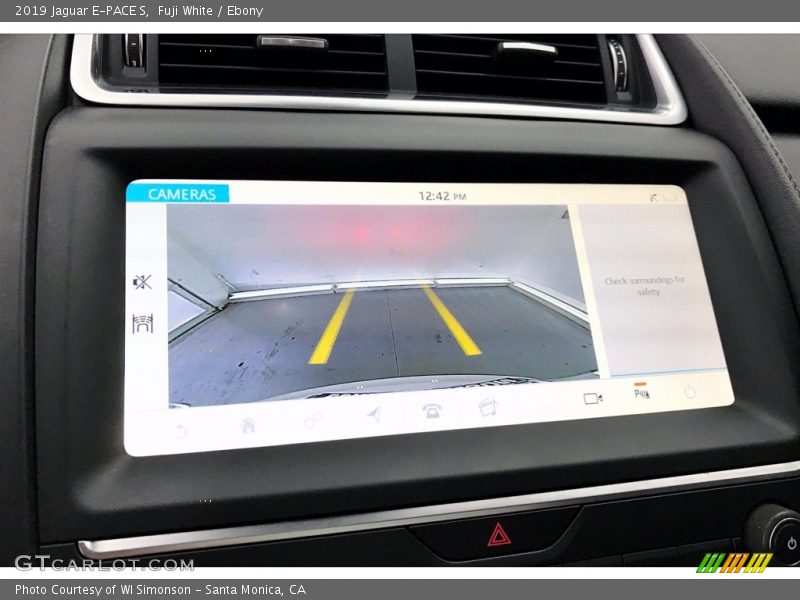 Fuji White / Ebony 2019 Jaguar E-PACE S