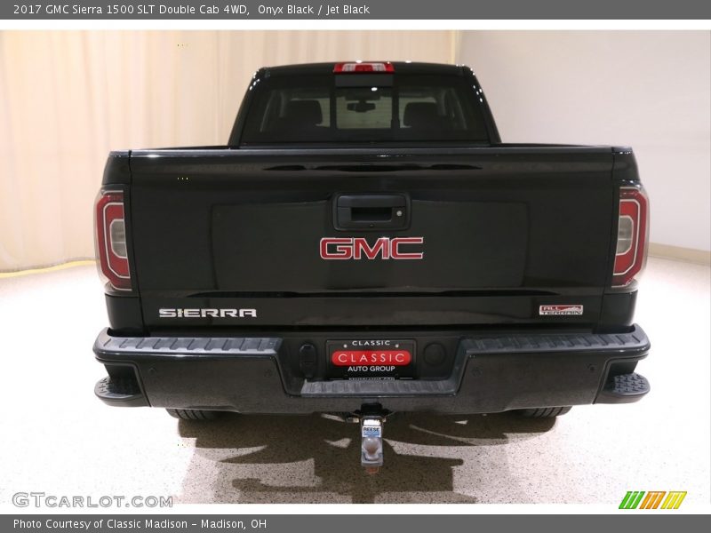 Onyx Black / Jet Black 2017 GMC Sierra 1500 SLT Double Cab 4WD