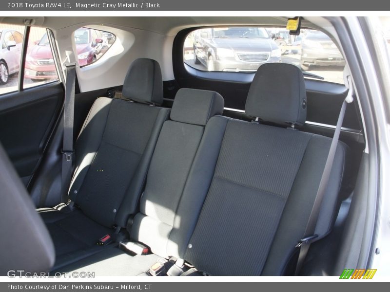 Magnetic Gray Metallic / Black 2018 Toyota RAV4 LE