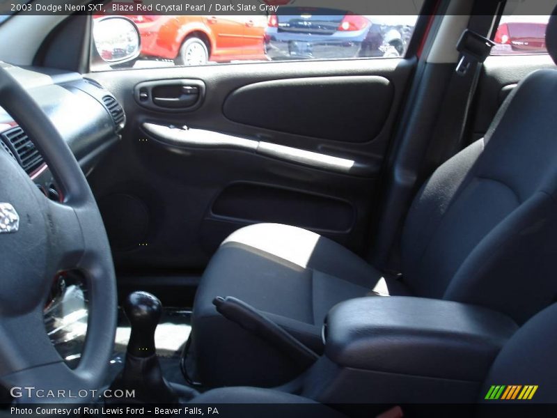 Blaze Red Crystal Pearl / Dark Slate Gray 2003 Dodge Neon SXT