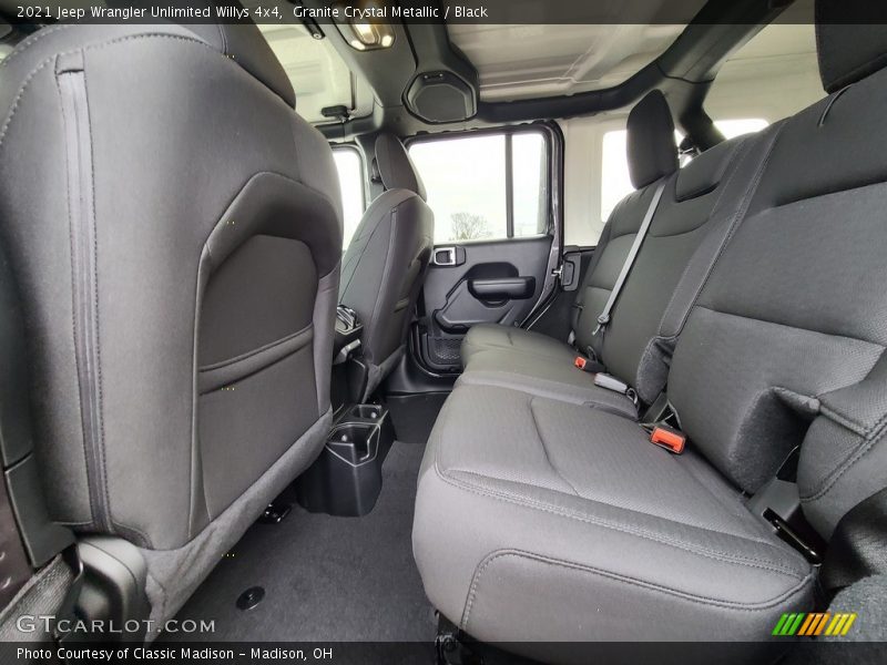 Granite Crystal Metallic / Black 2021 Jeep Wrangler Unlimited Willys 4x4