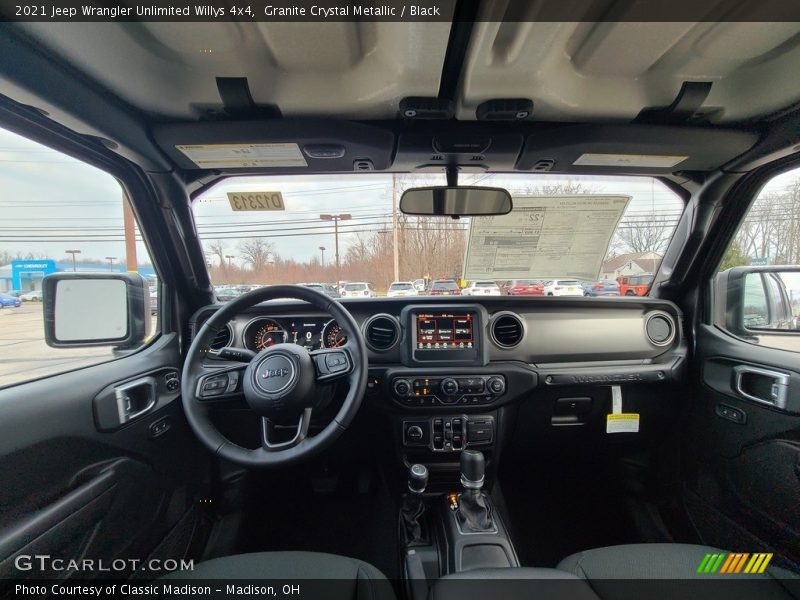 Granite Crystal Metallic / Black 2021 Jeep Wrangler Unlimited Willys 4x4