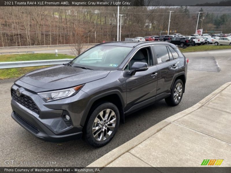 Front 3/4 View of 2021 RAV4 XLE Premium AWD