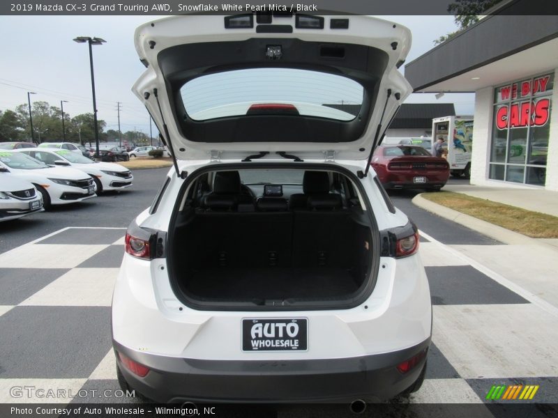 Snowflake White Pearl Mica / Black 2019 Mazda CX-3 Grand Touring AWD