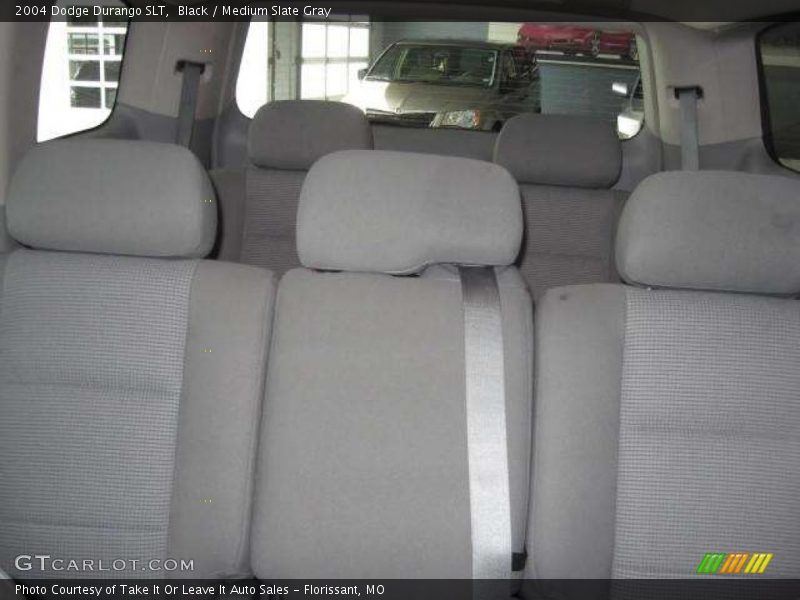 Black / Medium Slate Gray 2004 Dodge Durango SLT