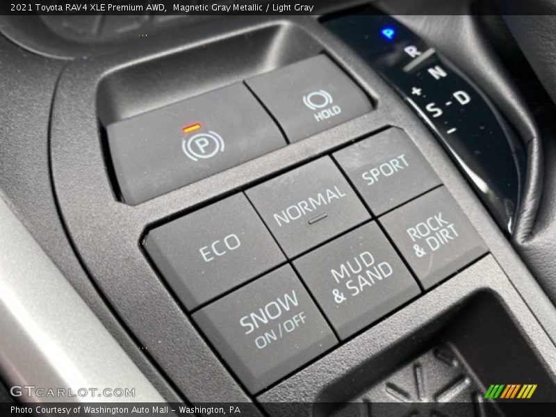 Magnetic Gray Metallic / Light Gray 2021 Toyota RAV4 XLE Premium AWD