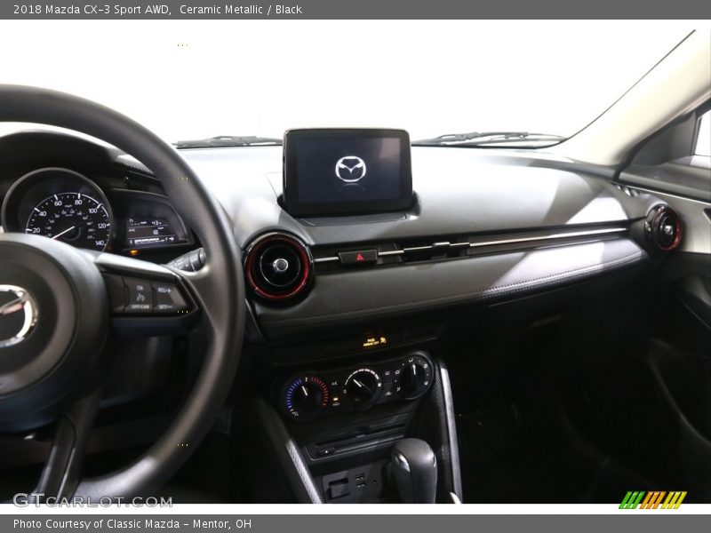 Ceramic Metallic / Black 2018 Mazda CX-3 Sport AWD