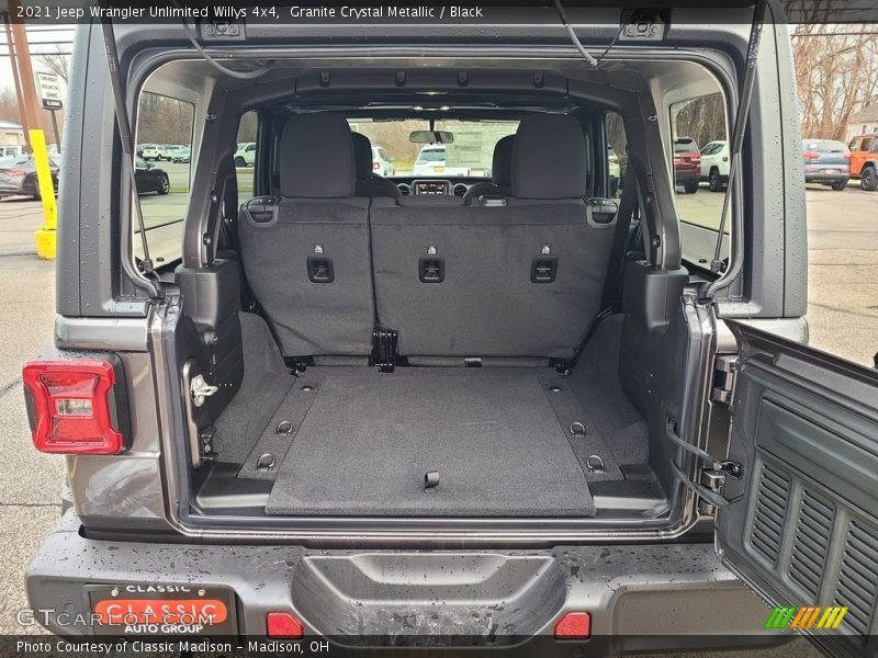 Granite Crystal Metallic / Black 2021 Jeep Wrangler Unlimited Willys 4x4