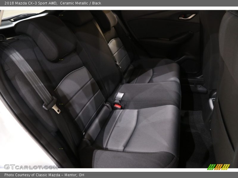 Ceramic Metallic / Black 2018 Mazda CX-3 Sport AWD