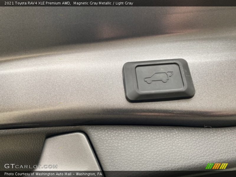Magnetic Gray Metallic / Light Gray 2021 Toyota RAV4 XLE Premium AWD