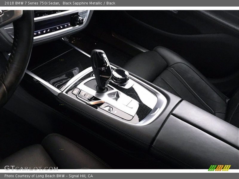 Black Sapphire Metallic / Black 2018 BMW 7 Series 750i Sedan