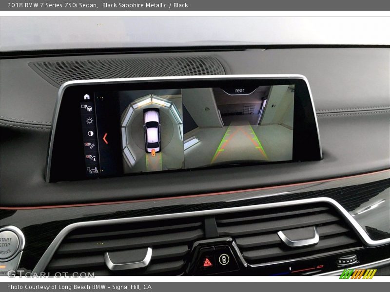 Black Sapphire Metallic / Black 2018 BMW 7 Series 750i Sedan