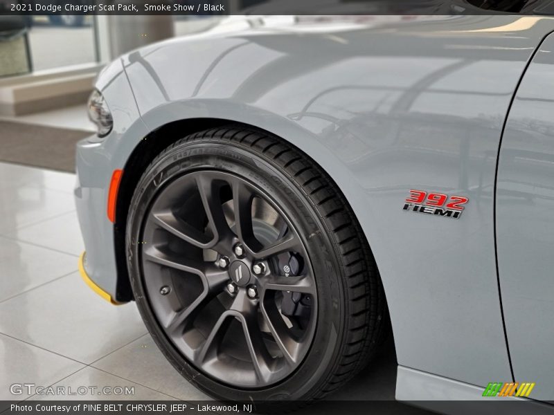 Smoke Show / Black 2021 Dodge Charger Scat Pack