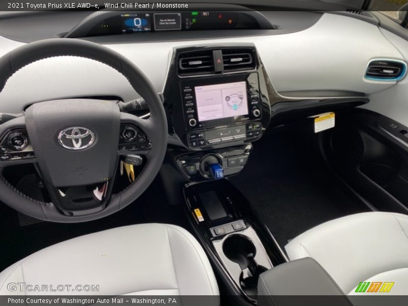 Dashboard of 2021 Prius XLE AWD-e