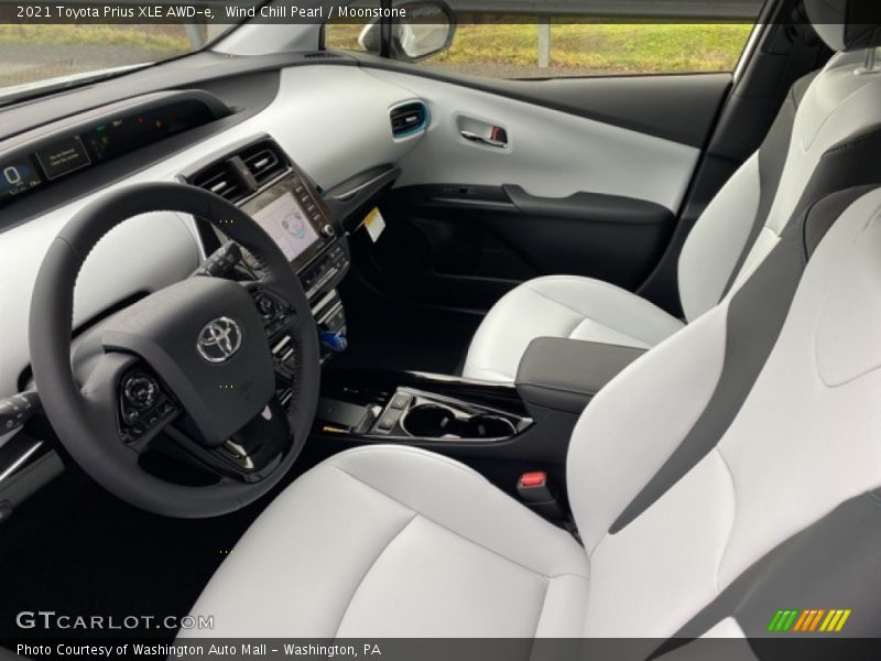  2021 Prius XLE AWD-e Moonstone Interior