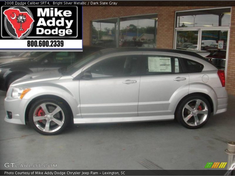 Bright Silver Metallic / Dark Slate Gray 2008 Dodge Caliber SRT4