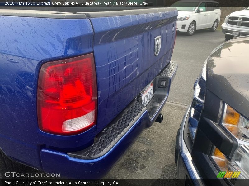 Blue Streak Pearl / Black/Diesel Gray 2018 Ram 1500 Express Crew Cab 4x4