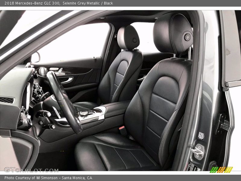 Selenite Grey Metallic / Black 2018 Mercedes-Benz GLC 300