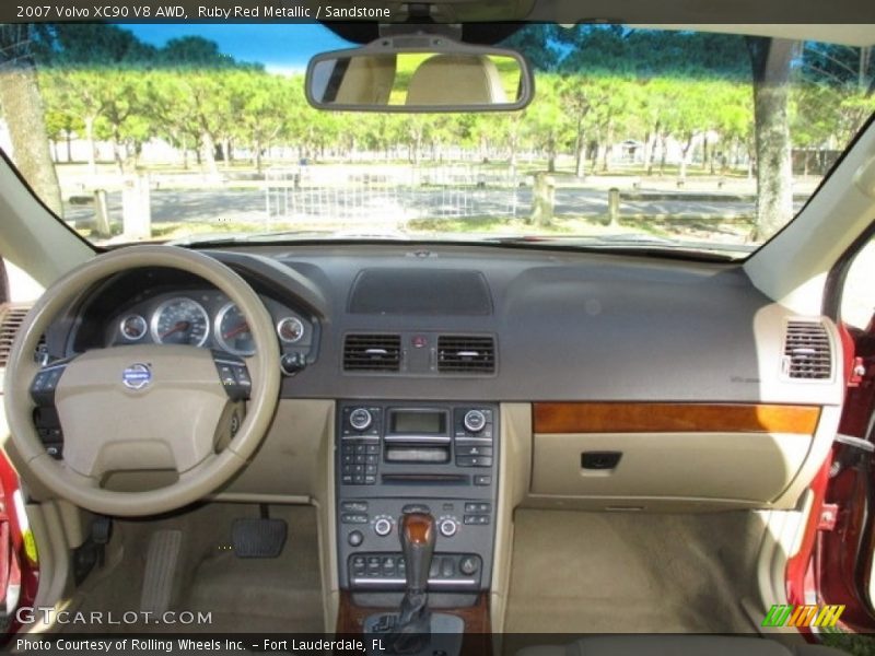 Ruby Red Metallic / Sandstone 2007 Volvo XC90 V8 AWD