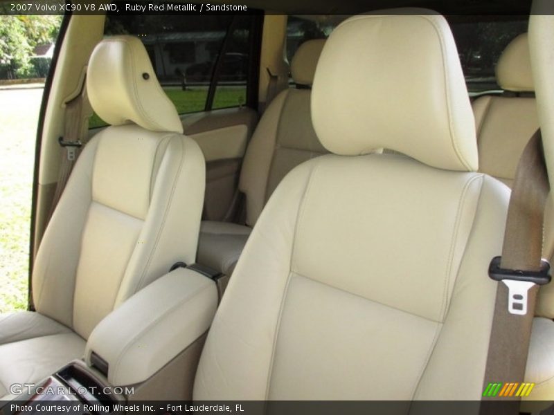 Ruby Red Metallic / Sandstone 2007 Volvo XC90 V8 AWD