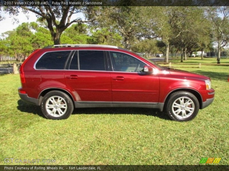 Ruby Red Metallic / Sandstone 2007 Volvo XC90 V8 AWD