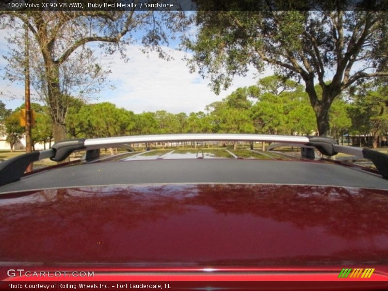 Ruby Red Metallic / Sandstone 2007 Volvo XC90 V8 AWD