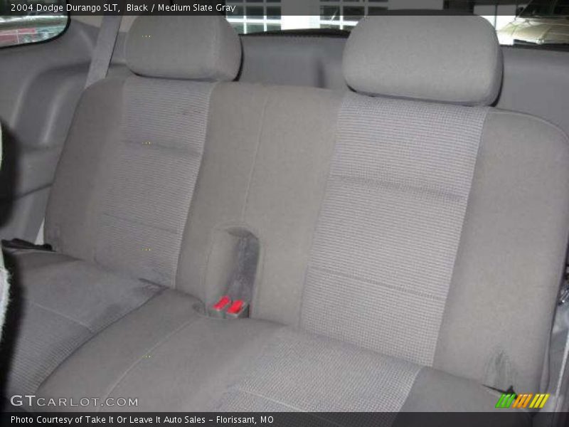 Black / Medium Slate Gray 2004 Dodge Durango SLT