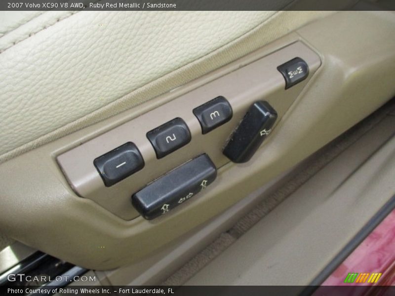 Ruby Red Metallic / Sandstone 2007 Volvo XC90 V8 AWD