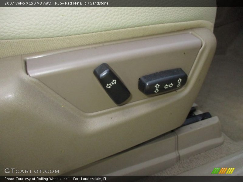 Ruby Red Metallic / Sandstone 2007 Volvo XC90 V8 AWD