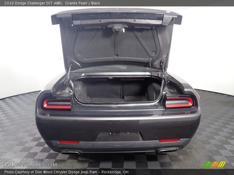 Granite Pearl / Black 2019 Dodge Challenger SXT AWD