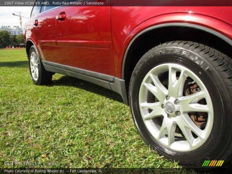 Ruby Red Metallic / Sandstone 2007 Volvo XC90 V8 AWD