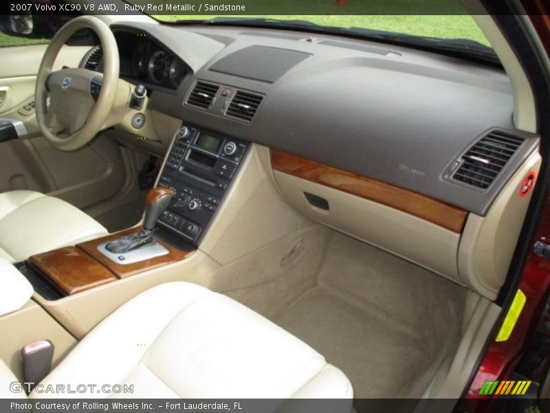 Ruby Red Metallic / Sandstone 2007 Volvo XC90 V8 AWD