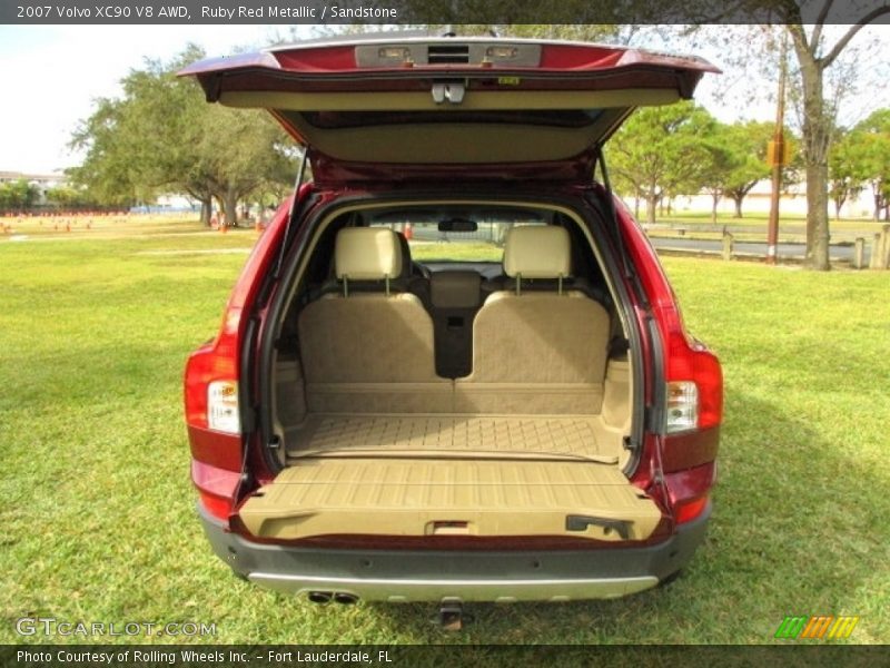 Ruby Red Metallic / Sandstone 2007 Volvo XC90 V8 AWD