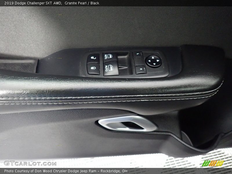 Granite Pearl / Black 2019 Dodge Challenger SXT AWD