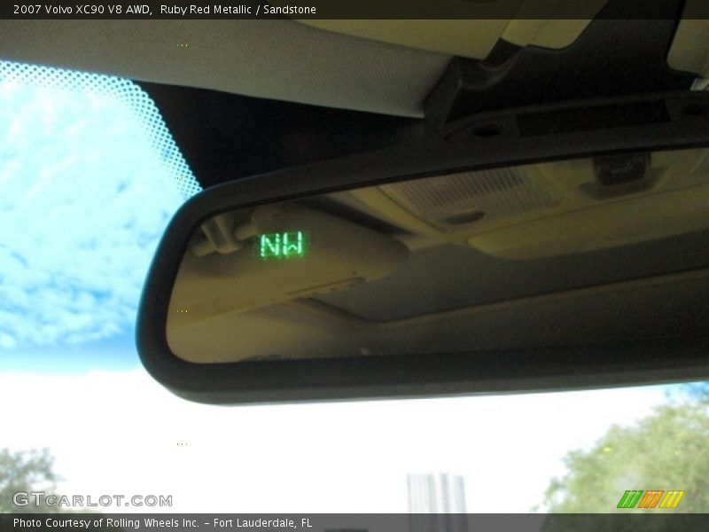 Ruby Red Metallic / Sandstone 2007 Volvo XC90 V8 AWD
