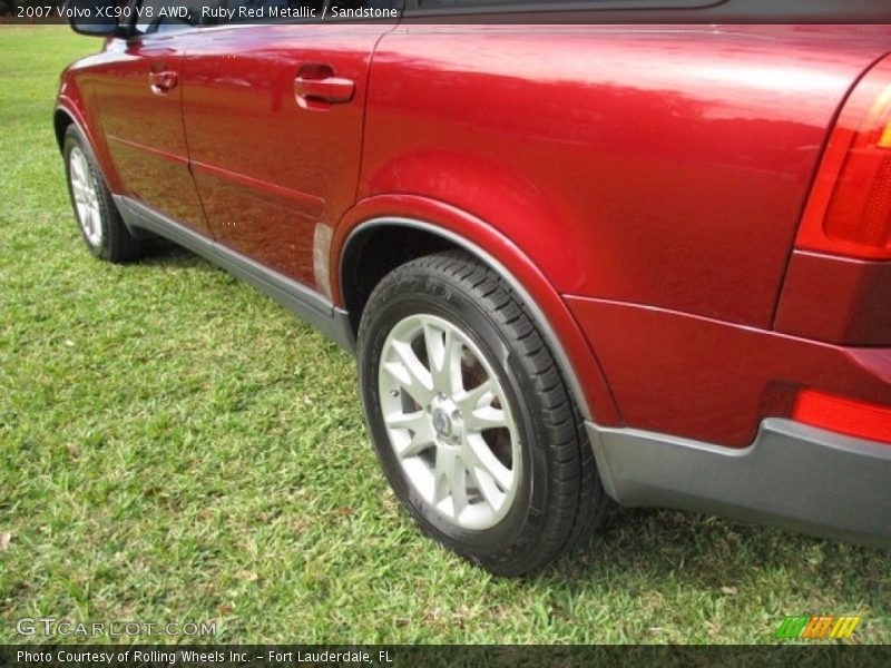Ruby Red Metallic / Sandstone 2007 Volvo XC90 V8 AWD