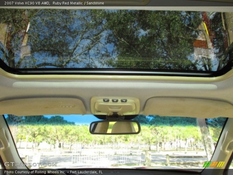 Ruby Red Metallic / Sandstone 2007 Volvo XC90 V8 AWD