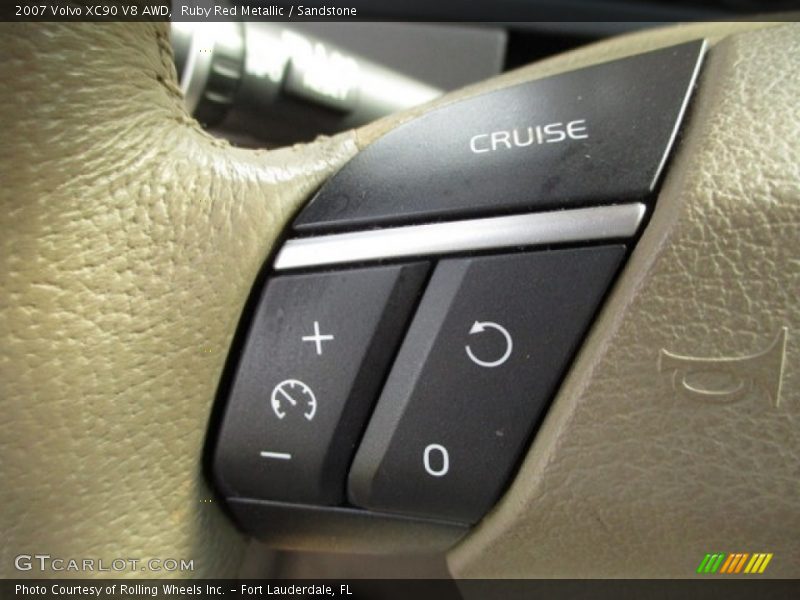 Ruby Red Metallic / Sandstone 2007 Volvo XC90 V8 AWD