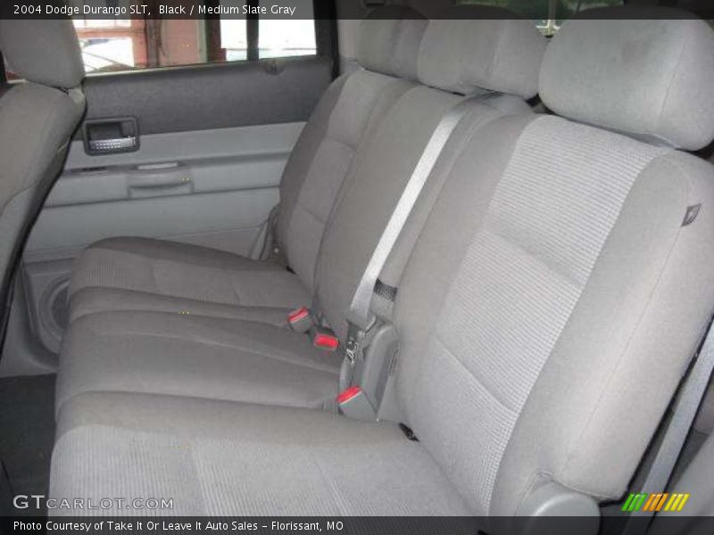 Black / Medium Slate Gray 2004 Dodge Durango SLT