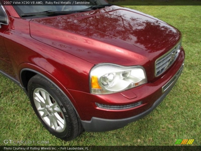 Ruby Red Metallic / Sandstone 2007 Volvo XC90 V8 AWD